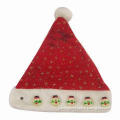 Red Santa Claus Hat for Children/Kids/Adults, Comes in Snowman Toy Decoration